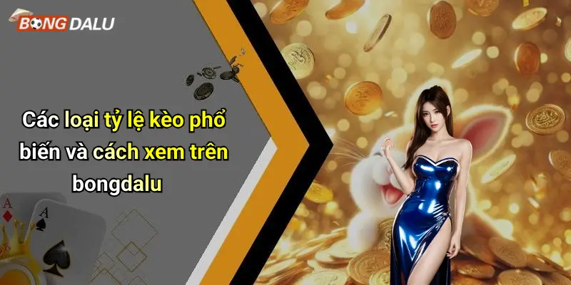 Các loại tỷ lệ kèo phổ biến và cách xem trên bongdalu