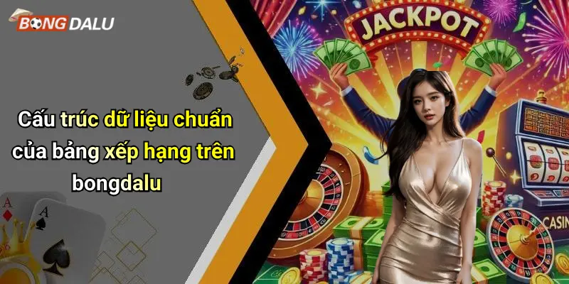 Cấu trúc dữ liệu chuẩn của bảng xếp hạng trên bongdalu