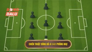 Chiến thuật bóng đá 4-1-4-1 phòng ngự