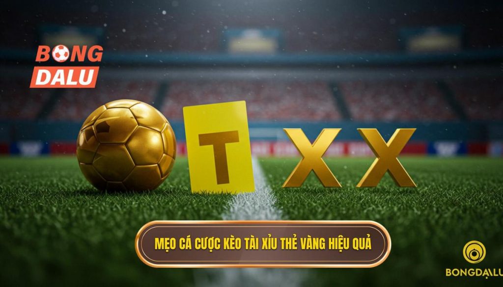 Mẹo cá cược kèo tài xỉu thẻ vàng hiệu quả