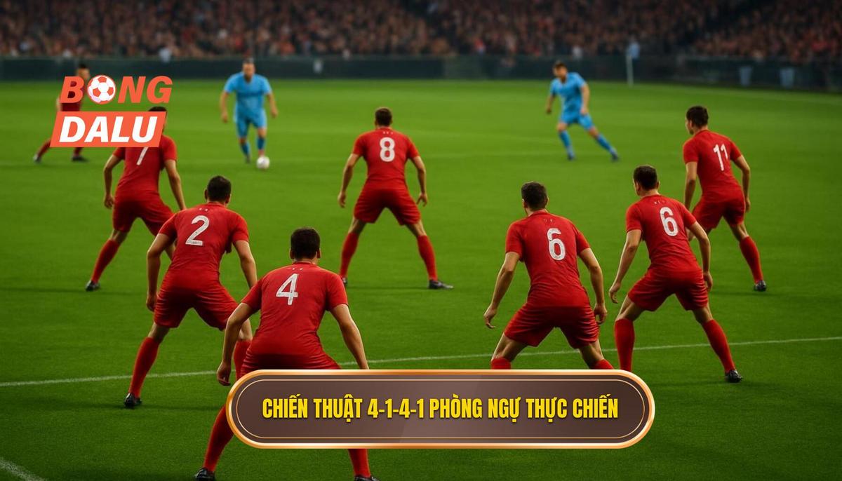 Triển Khai Chiến Thuật Bóng Đá 4-1-4-1 Phòng Ngự_ Từ Lý Thuyết Đến Thực Chiến
