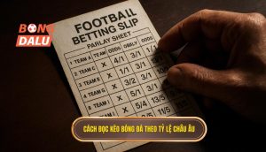 Cách đọc kèo bóng đá theo tỷ lệ châu Âu