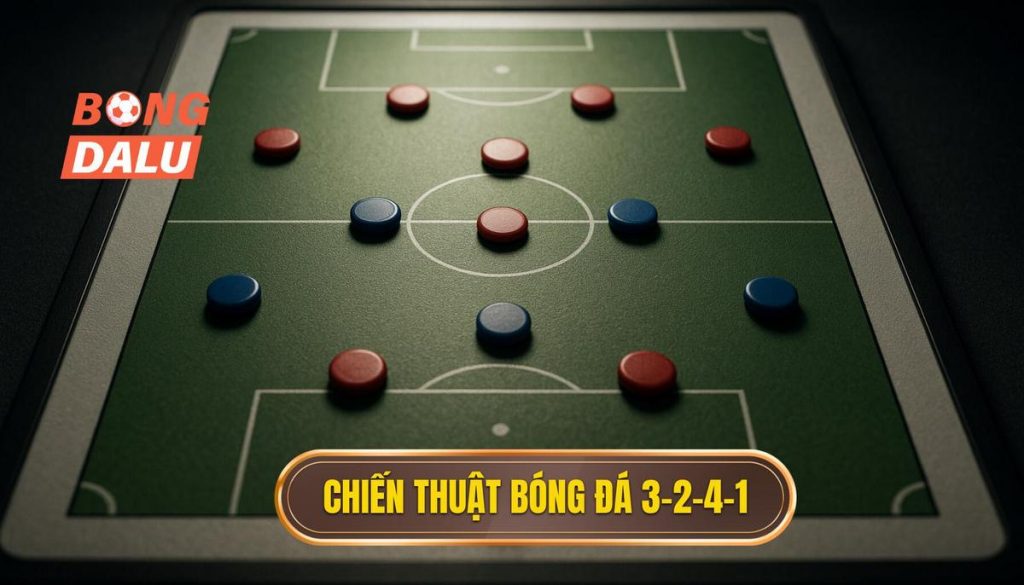 Chiến thuật bóng đá 3-2-4-1