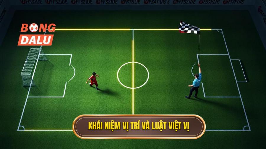 1. Khái niệm vị trí và luật việt vị