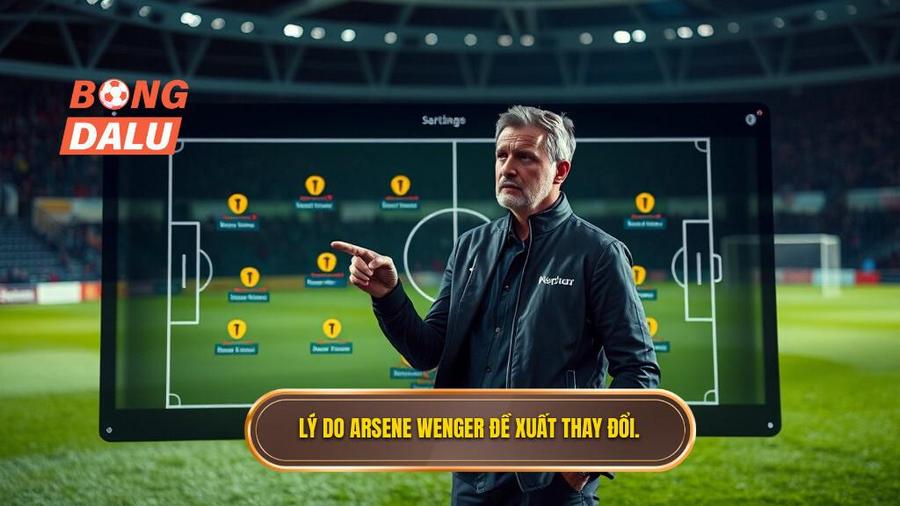 2. Lý do Arsene Wenger đề xuất thay đổi.