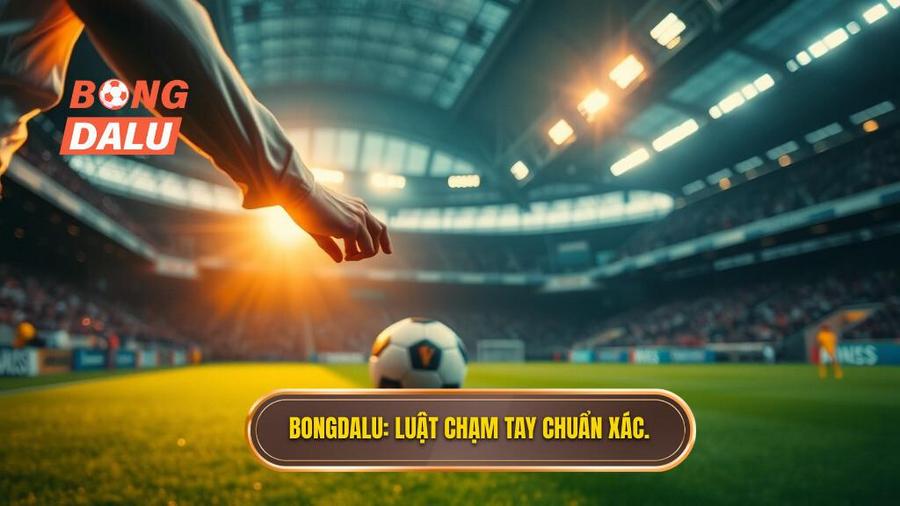 BONGDALU_ Luật chạm tay chuẩn xác.