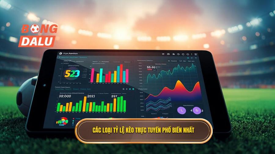 Các loại tỷ lệ kèo trực tuyến phổ biến nhất