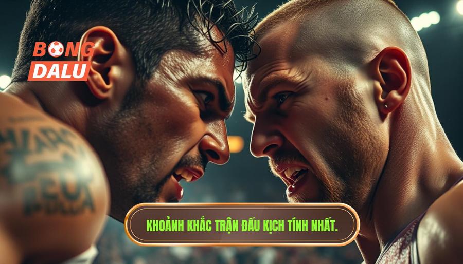 Khoảnh khắc trận đấu kịch tính nhất
