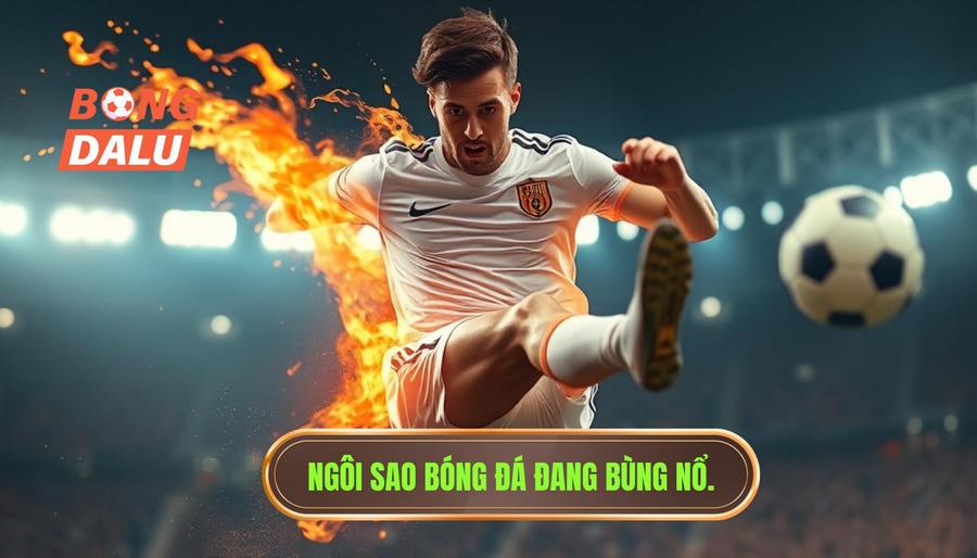 Ngôi sao bóng đá đang bùng nổ