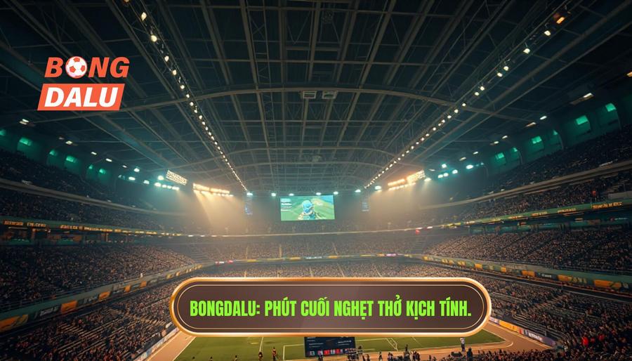 BONGDALU_ Phút cuối nghẹt thở kịch tính